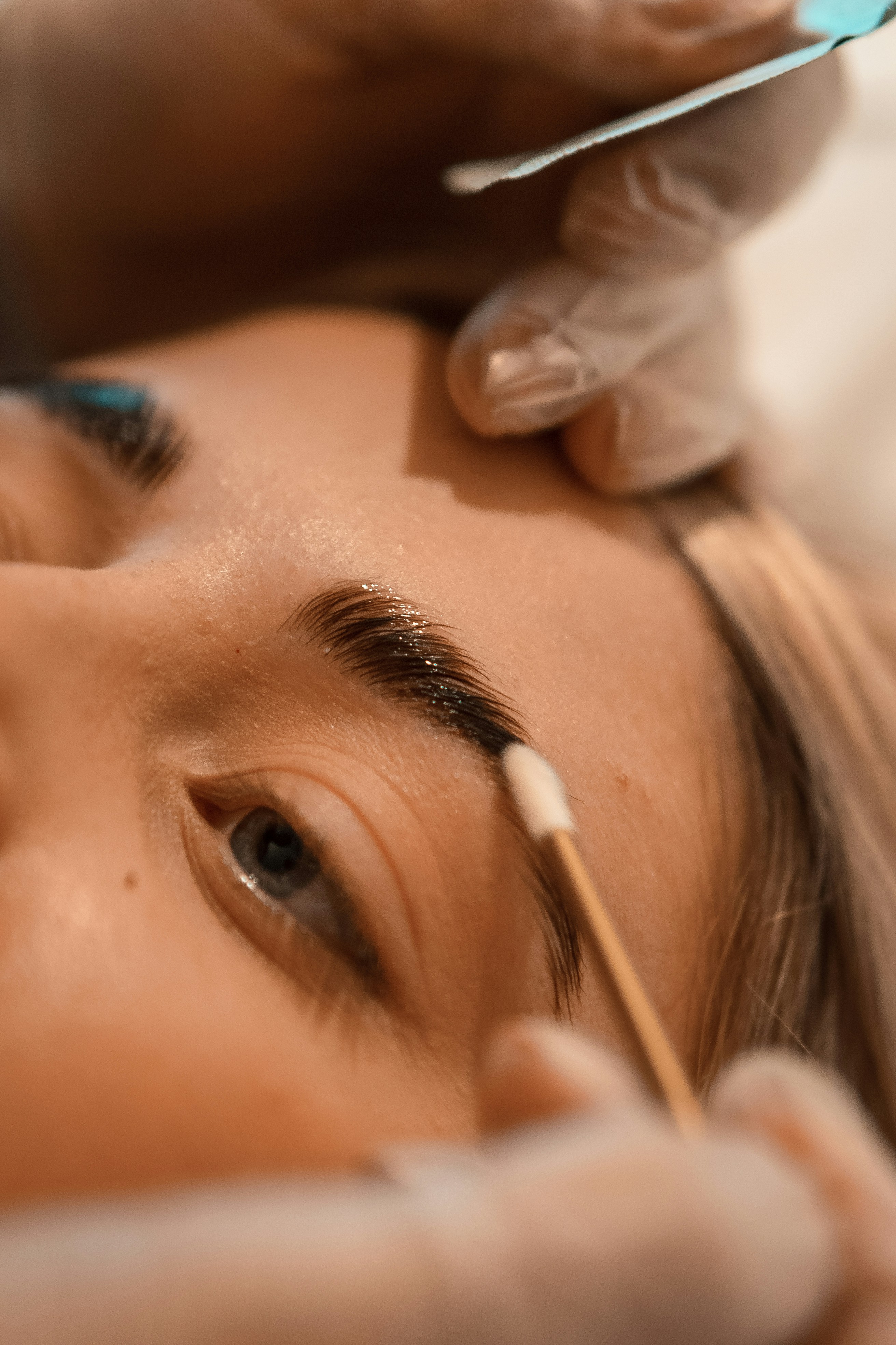 Expert brow shaping